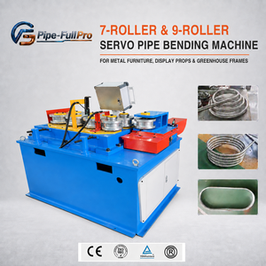 Machine à cintrer les tubes d'acier pour serres, courbeur d'arches, rayon réglable, pour la formation de cadres de serres de différentes largeurs - Product Image 1