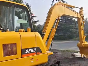 Prix d'usine, engins de terrassement, pelle sur pneus de 3,8 tonnes avec godet de 0,12 m³, mini-excavatrice SE36SR, vente chaude - Product Image 3