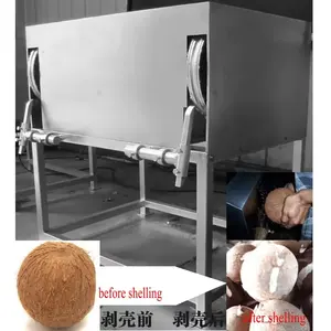 coconut husk and shell separator machine