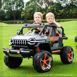 รถจี๊ปเด็กนั่งขับเคลื่อนด้วยไฟฟ้า 4x4 48V 600W แบบสองที่นั่ง สำหรับเด็กอายุ 5-7 ปี - Product Image 1