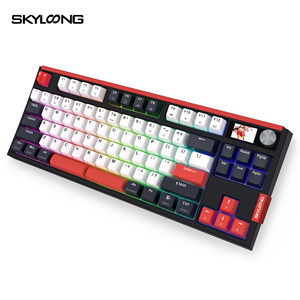 คีย์บอร์ดกลไกไร้สาย <span class=keywords><strong>SKYLOONG</strong></span> GK87pro รุ่นเยาวชนหน้าจอ TFT-LCD ขนาด1.14นิ้วสวิตช์ KTT 3600mAh 3โหมด TKL สำหรับ <span class=keywords><strong>Skyloong</strong></span> - Product Image 2