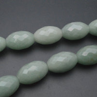 Perles en pierre naturelle (Quartz rose, Œil de tigre, Howlite blanche, Aventurine verte) facettées en forme de baril pour la fabrication de bijoux
