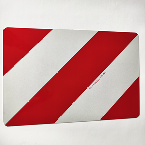 Panneau d'avertissement de trafic de stationnement de camion européen Plaque en aluminium réfléchissante Panneau d'avertissement ultra large et ultra haut Panneaux de signalisation routière Trafic - Product Image 4