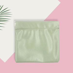 Multifunctional spring-loaded cosmetic <b>bag</b> for women, automatic closing, <b>coin</b>, lipstick, and data cable storage <b>bag</b>, travel - Product Image 3