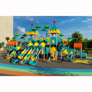 Thiết bị chơi mạo hiểm cho trẻ em loạt xe lửa ngoài trời - Product Image 1