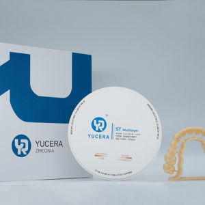 Yucera ST multicouche zircone bloc matériaux dentaires 43% transmission pour clinique dentaire et laboratoire dentaire CAD/CAM - Product Image 3