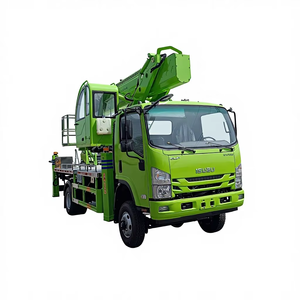 รถบรรทุกติดตั้งแท่นยกไฮดรอลิกดีเซลแบบมีคนควบคุม แขนยืดไสลด์ได้ ความสูง 32 เมตร - Product Image 1