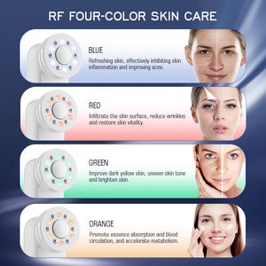 Appareil de beauté multifonctionnel RF EMS Photon, appareil de lifting du visage à ultrasons froids portable, rechargeable, ABS, soin de la peau - Product Image 5