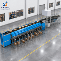 Sistema Clasificador de Cintas Cruzadas Lineales Automático de Acero Inoxidable con 99.99% de Precisión para Clasificación de Paquetes de 15000-30000 PPH para Comercio Electrónico