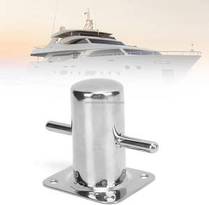 Accessori per Yacht: Bitte di <span class=keywords><strong>Ormeggio</strong></span> in Acciaio Inox Resistenti con Piastra di Supporto per Barche <span class=keywords><strong>a</strong></span> Vela e Imbarcazioni - Product Image 2