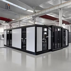 Casa Casas prefabricadas 3 Dormitorios <span class=keywords><strong>Vivienda</strong></span> portátil 2 pisos Mini 40 pies Casa contenedor expandible Casa prefabricada - Product Image 1