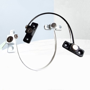 <span class=keywords><strong>2025</strong></span> nóng bán trẻ em an toàn cửa trượt khóa cửa restrictor trẻ em Khóa cửa sổ với phím bé an toàn ổ khóa - Product Image 4