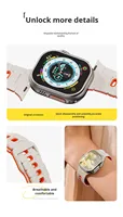 Neue Trendige Luxus-T-Schnalle Sport-Silikonarmband Zweifarbig für Smartwatch Ultra1/2/S10 9 8 7 SE