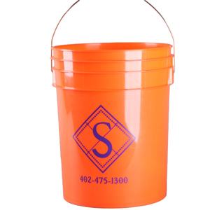Vente en gros Seau à peinture avec poignée Seaux en plastique de 16L avec bec verseur d'huile - Product Image 1