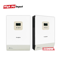 Biến Tần Năng Lượng Mặt Trời Tần Số Cao 3,5kw 3500W 24V Biến Tần Hỗn Hợp Lưới Với Bộ Điều Khiển Mppt