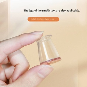 Couvre-pieds <span class=keywords><strong>de</strong></span> <span class=keywords><strong>chaise</strong></span> en plastique silencieux, écologique, épais, résistant à l'usure, élastique, <span class=keywords><strong>protection</strong></span> des pieds <span class=keywords><strong>de</strong></span> siège - Product Image 4