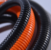 Tuyau ondulé flexible pour la gestion des câbles des bras robotiques - Conduites de câbles flexibles en nylon anti-fissuration