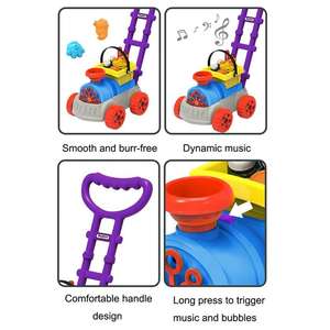 <span class=keywords><strong>รถไฟ</strong></span>เครื่องยิงฟองอากาศอัตโนมัติเต็มรูปแบบพร้อมที่จับแบบดันสำหรับเด็กวัยหัดเดินกลางแจ้งฤดูร้อนดีไซน์ใหม่ - Product Image 2