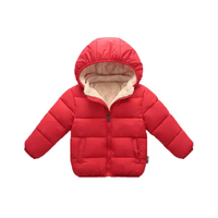 Veste d'hiver en duvet imperméable à capuche personnalisée pour enfants garçons filles vêtements d'extérieur épais et chauds veste respirante à bouffant