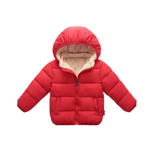 Veste <span class=keywords><strong>d</strong></span>'hiver en duvet imperméable à capuche personnalisée pour enfants garçons filles vêtements <span class=keywords><strong>d</strong></span>'extérieur épais et chauds veste respirante à bouffant - Product Image 2