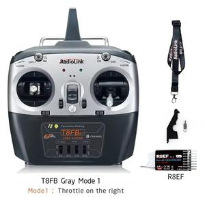 Радиопередатчик RadioLink T8FB с правым управлением газом и приемником R8EF для дрона, дальность управления 2 км, 8 каналов, контроллер Pix4 - Product Image 6