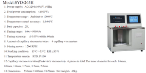 Viscosímetro Cinemático de Betún de Alta Precisión, Probador ASTM D445 con 1 Año de Garantía - Product Image 2