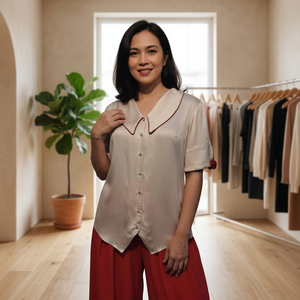 เสื้อเชิ้ตผู้หญิงใส่สบาย ดีไซน์หรูหรา เหมาะสำหรับใส่ทำงาน ใส่เที่ยว หรือใส่ลำลอง ซื้อโดยตรงจากผู้ผลิต - Product Image 3
