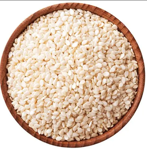Prezzo all'ingrosso più vantaggioso 100% garantito. Semi di Sesamo Bianchi Essiccati Senza Guscio 100% Puri Prodotto Naturale - Product Image 1