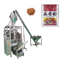 Machine d'emballage verticale de poudre quantitative avec remplisseuse à vis sans fin et engrenage vertical pour épices, cacao et assaisonnements
