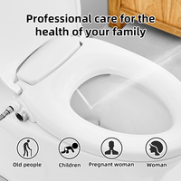 Siège de bidet intelligent non électrique de haute qualité pour salle de bain, auto-nettoyant, pour soins post-partum et hygiène personnelle