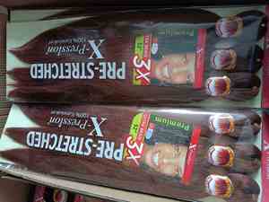 Peluca de cabello trenzado elástico de 26 pulgadas, resistente al calor, con textura Yaki, trenza Remy, cabello humano brasileño, onda corporal, doble trama a máquina, 100g - Product Image 4