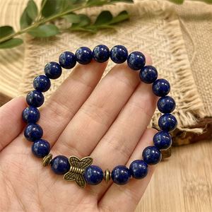Bracelet en pierre naturelle avec perles de verre colorées, pour surmonter les obstacles, approvisionnement direct sans intermédiaire, solution tout-en-un - Product Image 1