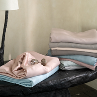 Ensemble de literie en lyocell personnalisable en gros, luxueux, doux, respirant, toutes saisons, ensemble de housse de couette 4 pièces pour la maison, l'hôtel, la chambre à coucher