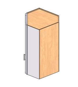 Mobile da Cucina Bianco Stile Shaker Sunique Sydney, Armadietto Moderno Indipendente con Ripiano Superiore da 10 Pollici per Stoccaggio in Cucina - Product Image 1