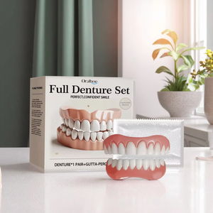 Bền snop trên Nụ cười hoàn hảo trên và dưới răng giả bao gồm đầy đủ hàm răng giả bộ xách tay nha khoa làm trắng răng Veneer - Product Image 3