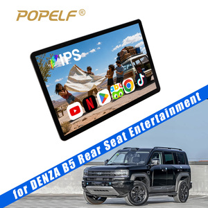Hit 13.3 Inch Android 13.0 Car Headrest Tablet 8-Core WiFi, BT, FM, <b>USB</b>, Rear Seat Multimedia Entertainment System for BYD Denza - Product Image 1