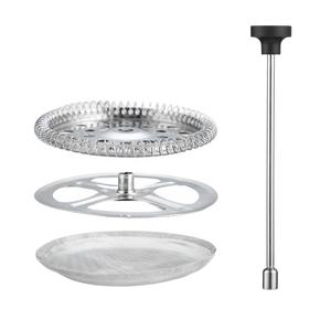 SEECIN House Hold Cafetière à presse française Cafetière en verre en plastique de qualité alimentaire avec piston en acier inoxydable - Product Image 5