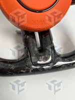 Volant personnalisé en fibre de carbone pour Ford Mustang 2015-2023, accessoire intérieur automobile
