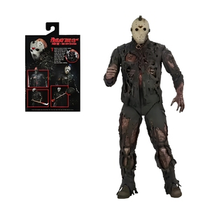 NECA 2009 Jason Deluxe Edition 7 pouces, figurine articulée en PVC, nouvelle édition <span class=keywords><strong>Black</strong></span> <span class=keywords><strong>Friday</strong></span>, <span class=keywords><strong>jouet</strong></span> de dessin animé - Product Image 5