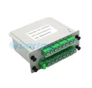 1x4 1x8 1x16 1x32 1x64 Plugin Plc Splitter 1*16 กล่องแยกเทปคาสเซ็ตพร้อมตัวเชื่อมต่อ LC SC ST FC