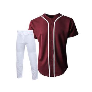 Conjuntos de uniformes de béisbol de diseño único personalizados, uniformes de béisbol de diseños sublimados al por mayor - Product Image 4
