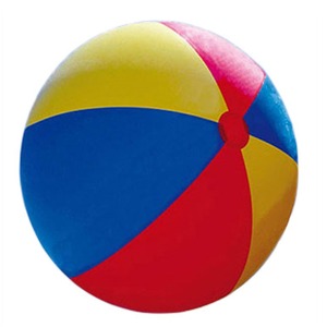 Pelota de playa inflable, pelota de arcoíris de PVC grueso grande para juegos al aire libre, para adolescentes de 7 a 14 años, uso en hoteles y complejos turísticos - Product Image 5