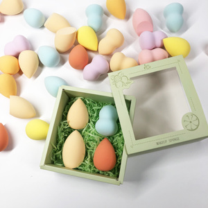 Éponge de maquillage hautement élastique, expansion activée par l'eau, applicateur de fond de teint pour crème liquide BB, application cosmétique - Product Image 6