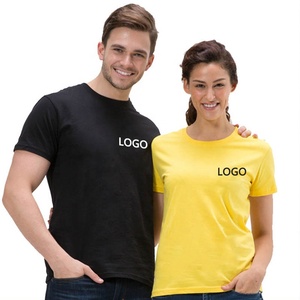 <span class=keywords><strong>Meilleur</strong></span> prix T-shirt en polyester et coton de haute qualité avec logo 160 170 180 190 200 Gsm T-shirts personnalisés unisexe - Product Image 1