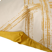 Nouvelles housses de coussin carrées dorées 18x18 20x20, décoration d'intérieur, housse de coussin décorative pour canapé, lit, salon
