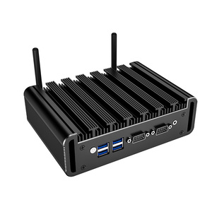 Mini ordenador sin ventilador escritorio 3805u I3 i5 nuc con doble RS232 doble Lan mini ordenador Industrial - Product Image 4