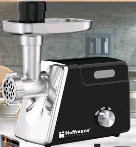 Processador de Carne Hoffmans com Função de Segurança e Reversão, 2000W, Caixa de Engrenagens Metálica, Moedor de Carne Elétrico, Eletrodoméstico de Cozinha - Product Image 1