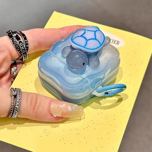 Nueva Funda Protectora 3D con Forma de Tortuga de Cristal para Auriculares Pro2/<span class=keywords><strong>123</strong></span>, Anti-caídas - Product Image 2