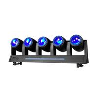Projecteur LED 800W RGBW à cinq têtes pour éclairage de scène, idéal pour discothèques, bars, mariages, concerts, soirées DJ et événements KTV
