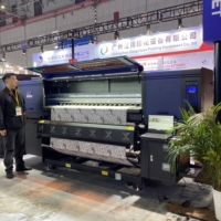 Imprimante à sublimation automatique rouleau-à-rouleau 1,9 m/2,6 m/3,2 m à 8 têtes d'impression pour l'industrie de l'impression